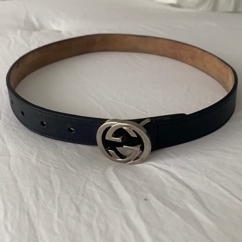 100% authentic pre owned toddler Gucci belt
